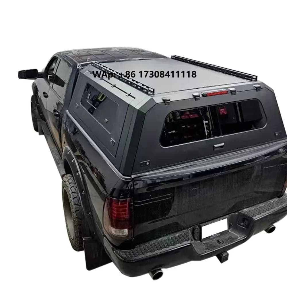 Factory Price 4X4 Accessories Manual Operation Locking Tailbox Waterproof Canopy for ISUZu  Gladiator