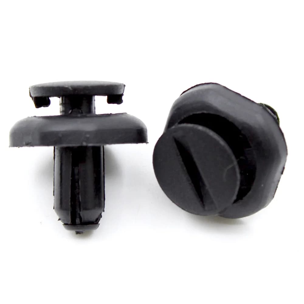20Pcs Plastic 7mm Radiator Cover Engine Undertray Trim Fastener Clips for Toyota