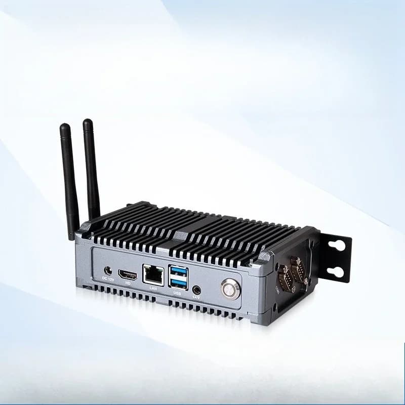 Mini industrial computer, embedded small industrial computer robot built-in controller all-in-one computer