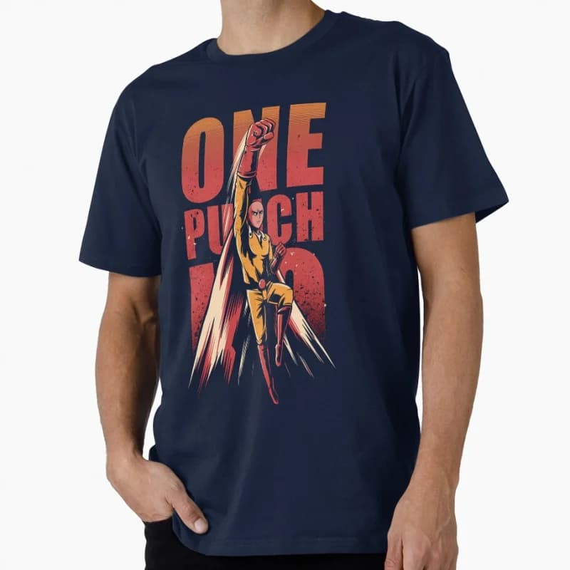 1205 One Punch Man Saitama Gift t shirt for Anime lover OPM Manga Graphic Tee Y2K clothes Large size Tops cartoon print shirts