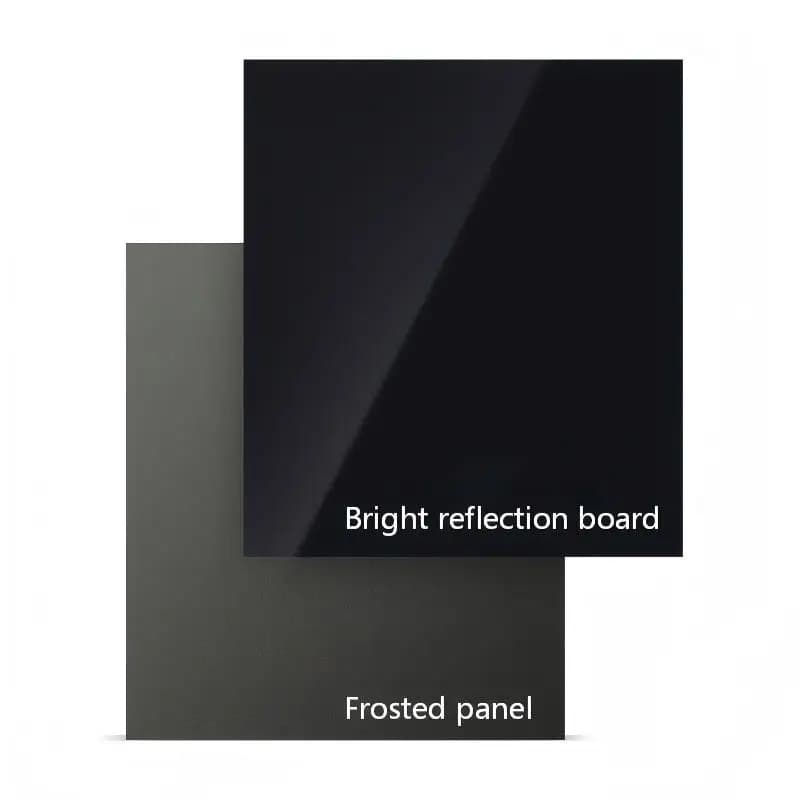 Mirror Light Black Acrylic Board Can Reflect Sheet Methacrylate Plate Custom DIY Craft Project Sign Table Number Sign