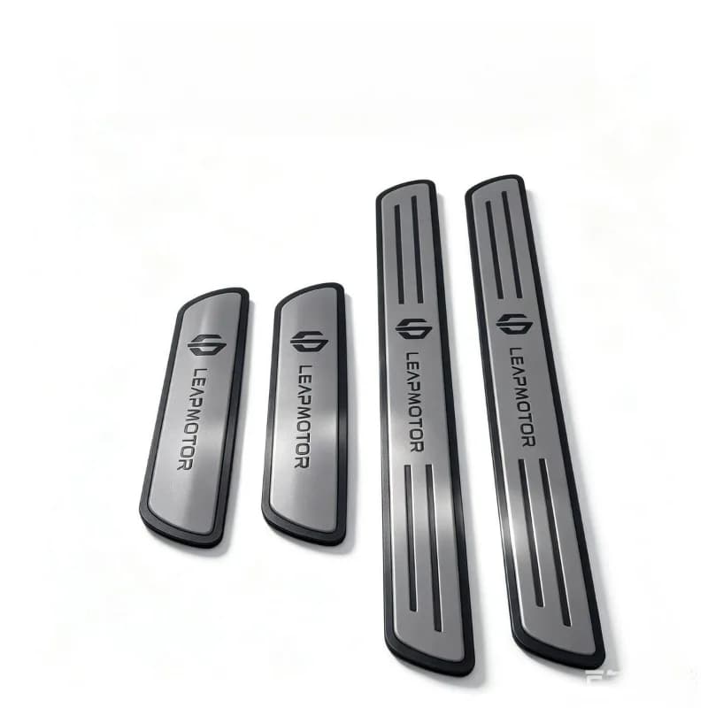 Leapmotor Series Car Door Sill Stainless Metal Protection for Leap Moto C10 C11 T03 C16 A01 S01 Reev Anti Scratch Antifouling