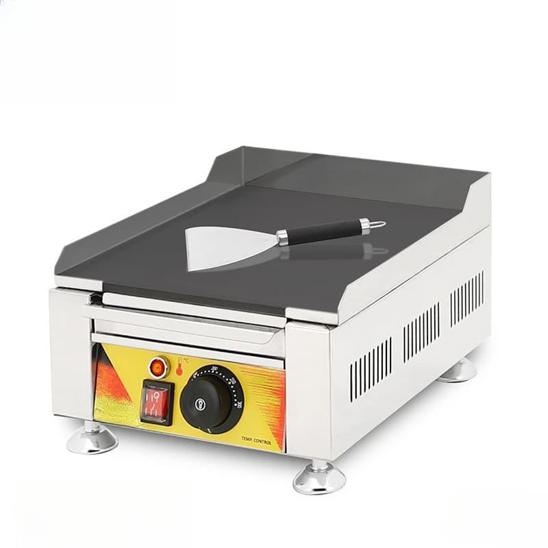 Commercial grilling stove, electric grilling stove, desktop pancake grilling oven, iron plate grilling, steak food
