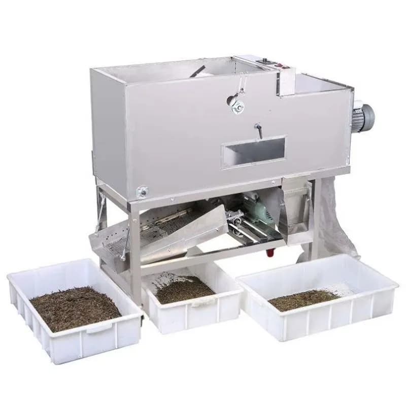 Tea Processing Machinery Leaf Air Sorter 330W Multi-Function Automatic Small Black Green Tieguanyin Tea Sorting Machine
