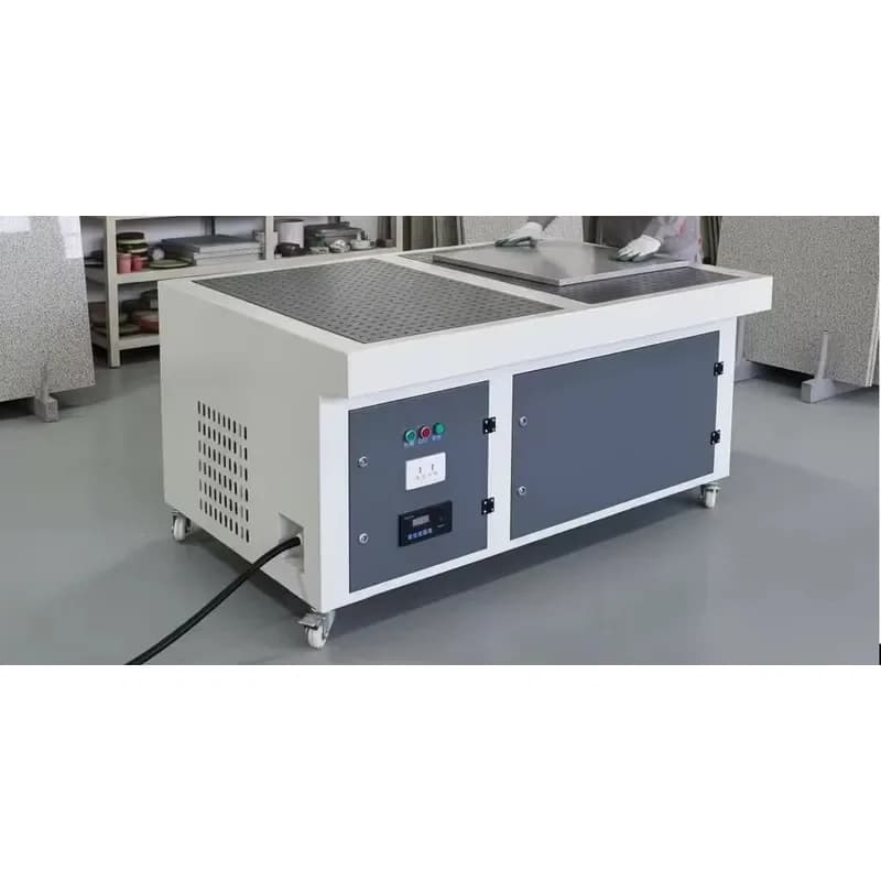 Single Station Downdraft Flat Horizontal Sanding Platform Mini Workshop Dry Sanding Dust Workbench