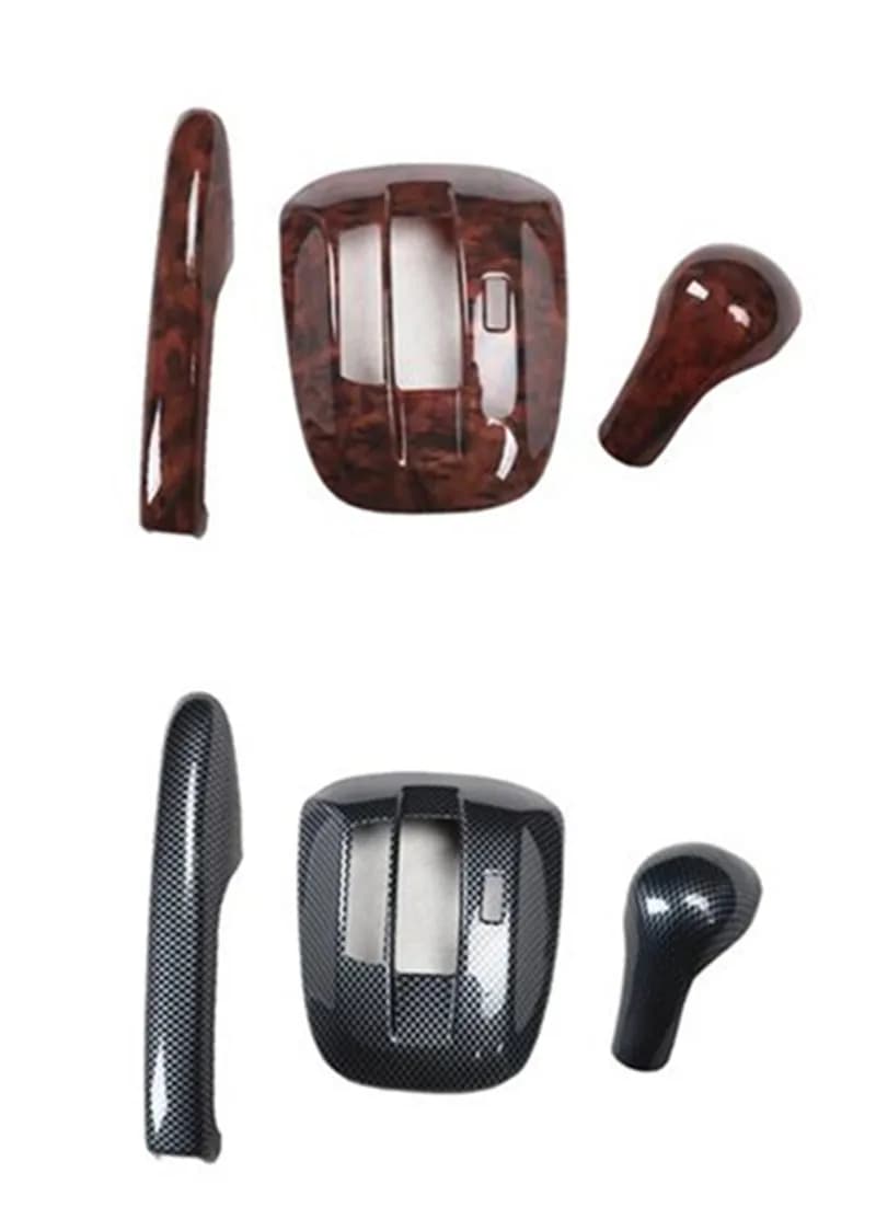 pc ABS carbon fiber grain or wooden grain gear panel decoration cover for 2008-2013 HONDA Accord 8 MK8
