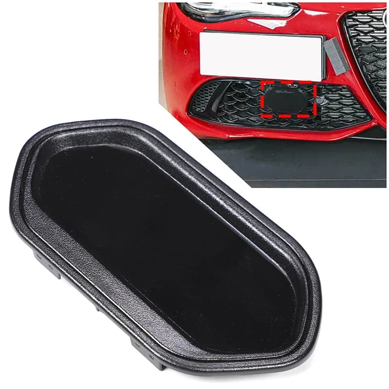 Replacement Front Bumper ACC Radar Cover OE 156121417 ACC Radar Sensor Cover Car Accessories For Alfa Romeo Giulia 952 2016-2023