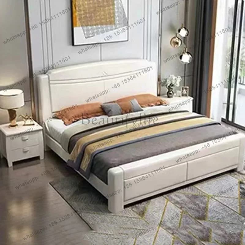 ld Wooden Mobile Bed Princess Sleeping Design Girls Floor Modern Luxury Bed   Letto Matrimoniale Lounge Suite Furniture