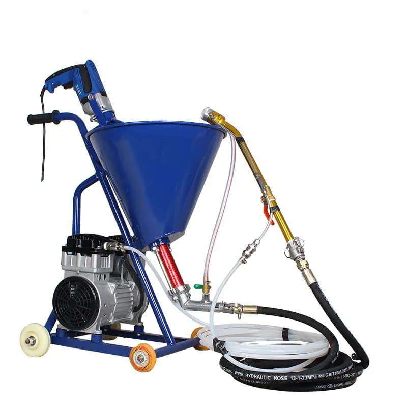 Waterproof coating Fireproof coating spraying machine Waterproof leak repair air compressor Pneumatic painting machine