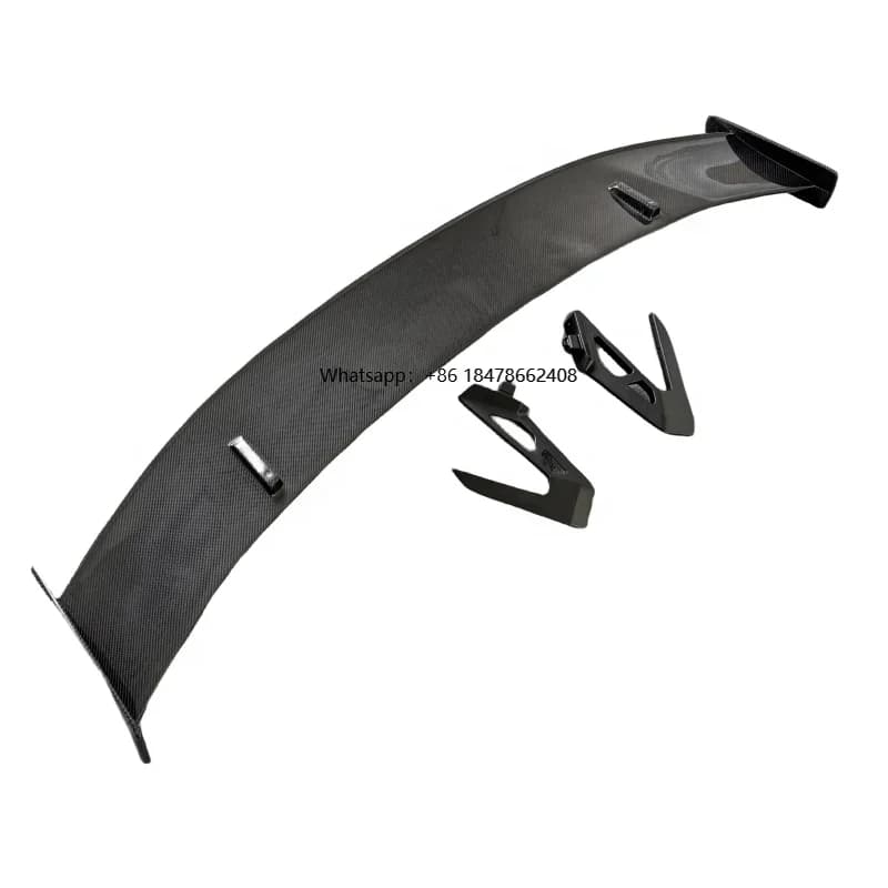 Performance Style Dry Carbon Fiber Rear Spoiler Wing Trunk Spoiler for R8 Dry Carbon Fiber Rear Spoiler