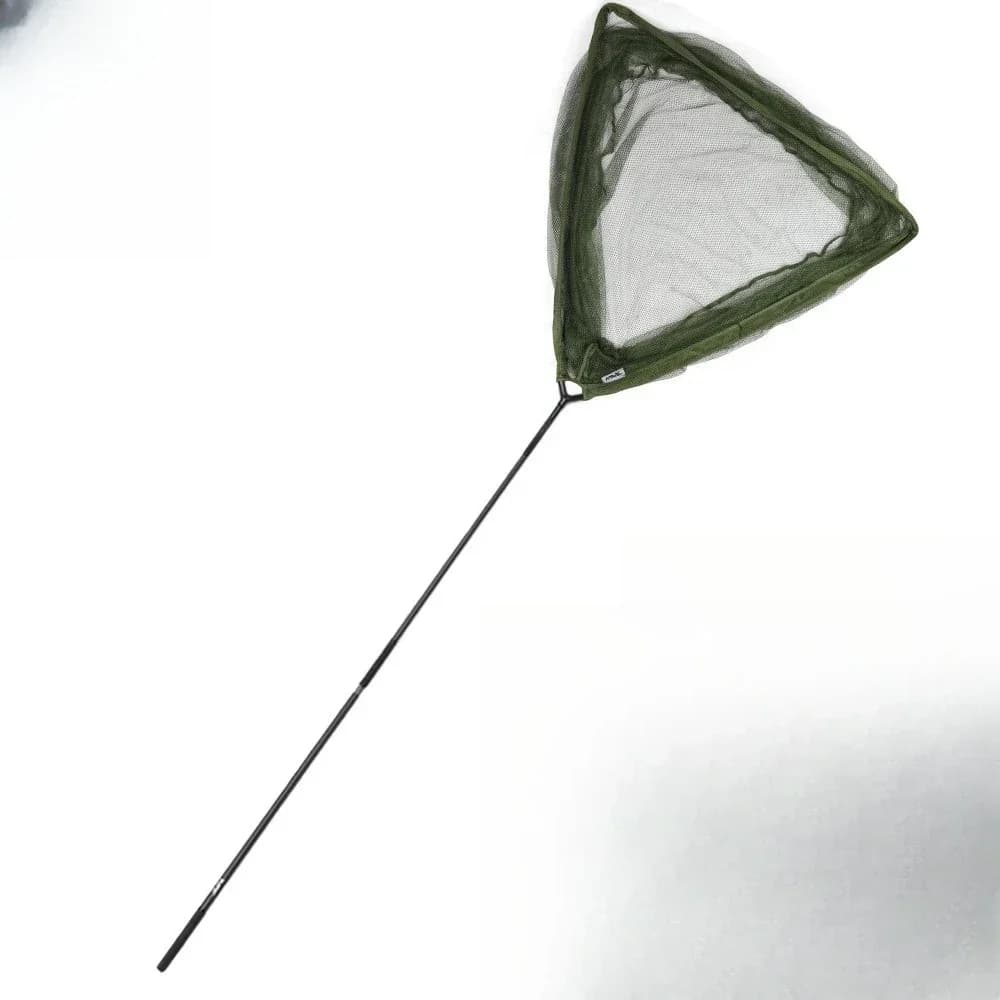 Copy net carbon, two-section triangular folding, handwritten net carp sturgeon Luya fishing net, portable fishing