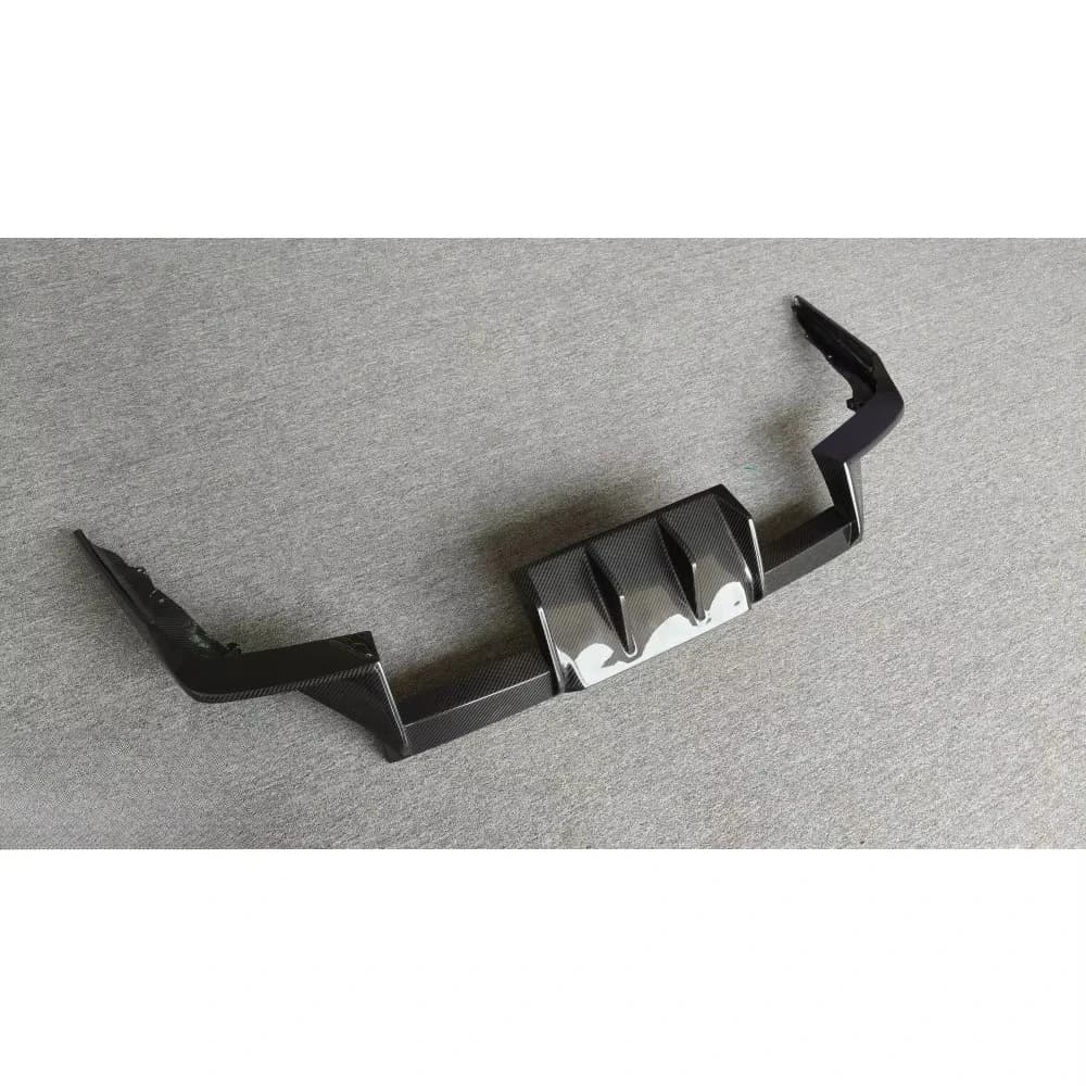 Dry Carbon Fiber R44 Style Rear Diffuser Rear Bumper Lip Body Kit for  M2 (G87)