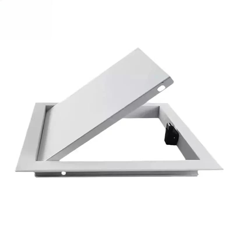 White Coated Metal Steel with Clamp Lock Wall Inspection Access Door Ceiling Access Panel