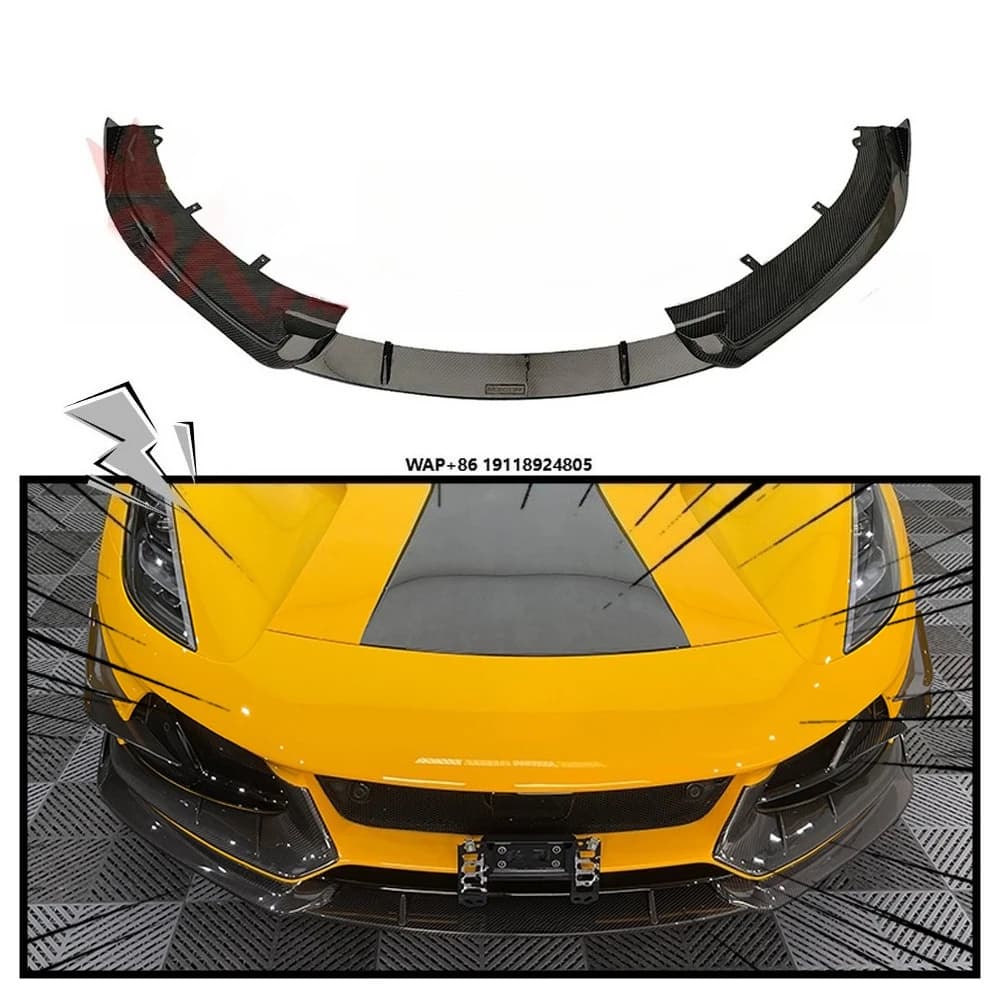 Emira Amans Style Dry Carbon Fiber Front Splitter for Lotus Emira