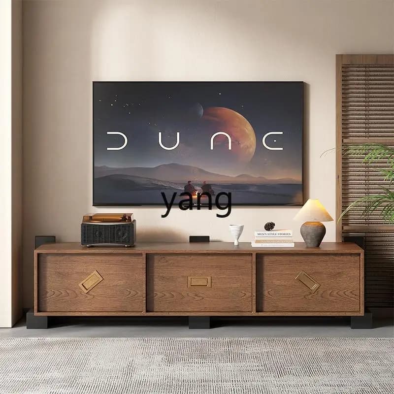 LTT Solid wood home TV cabinet High-grade ash wood locker