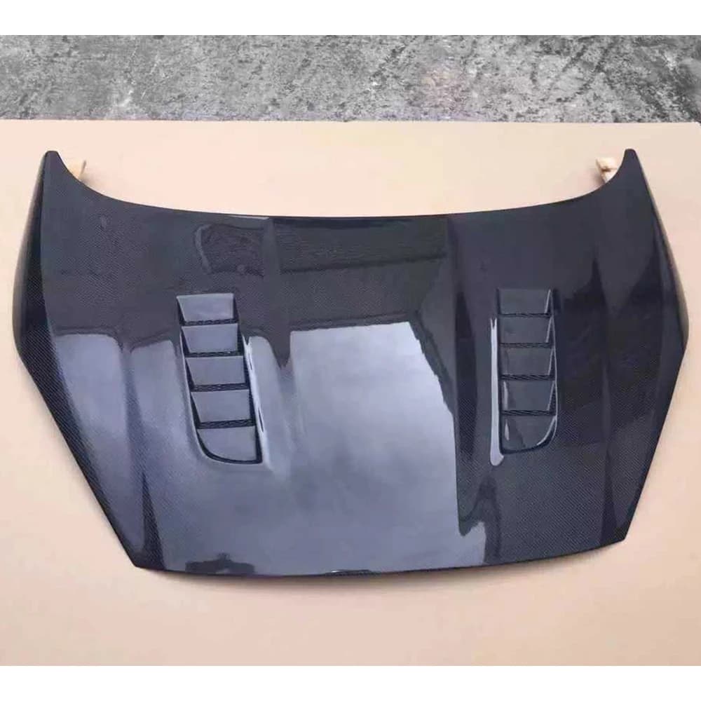 For Ford Focus fiesta 2013-2024 Carbon Fiber car Engine Hood，True factory fitment