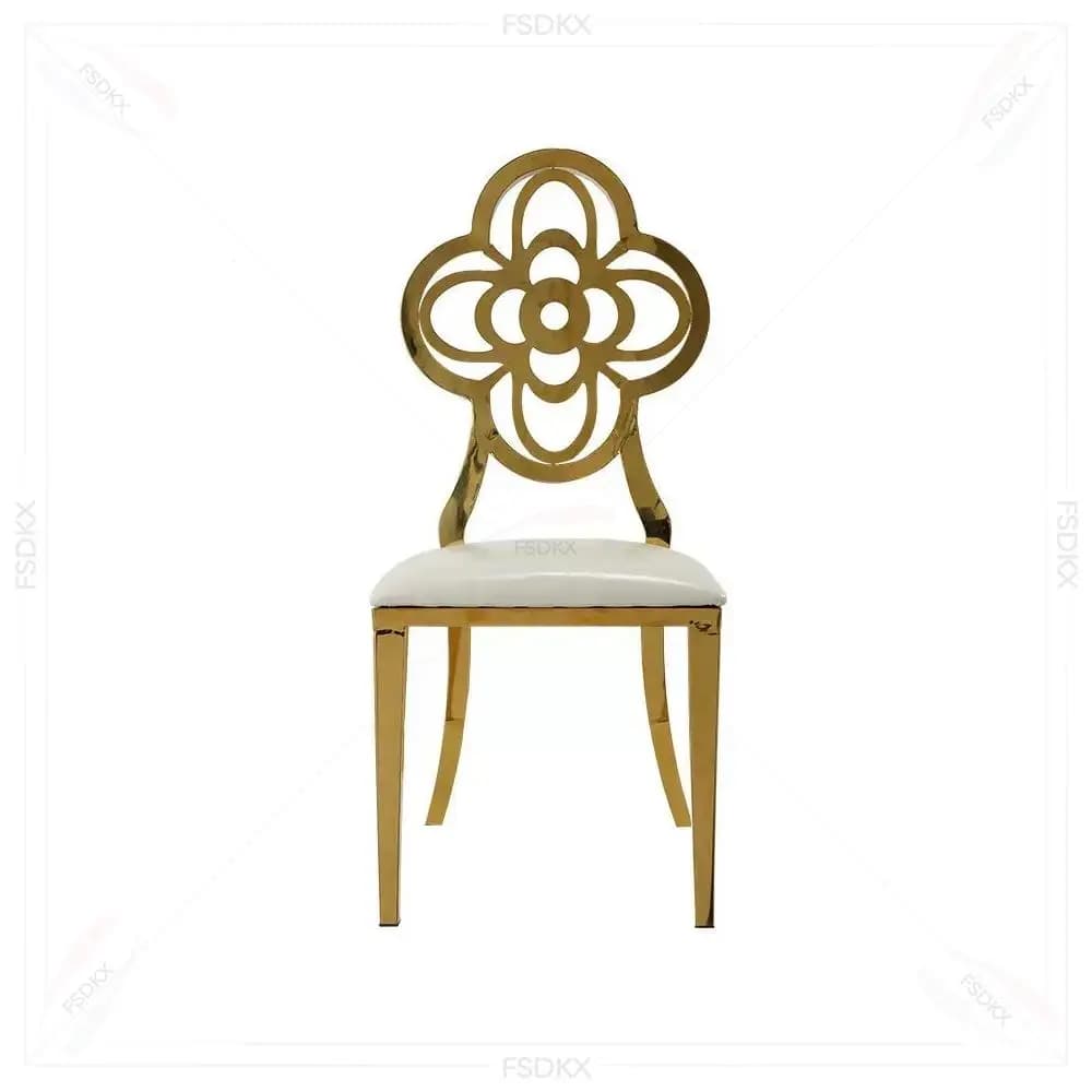 High Back Flowers Design Wedding Chairs Events Useful Hotel Furniture Dining Chairs