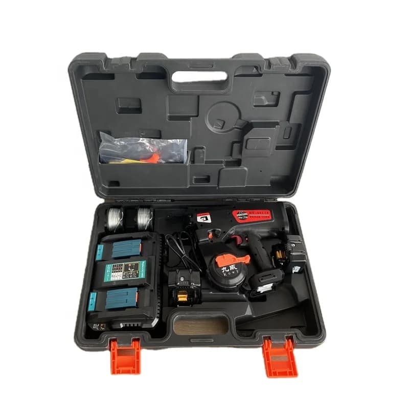 The Most Popular Automatic Portable RT-441  Double Tier Rebar Tying Machine