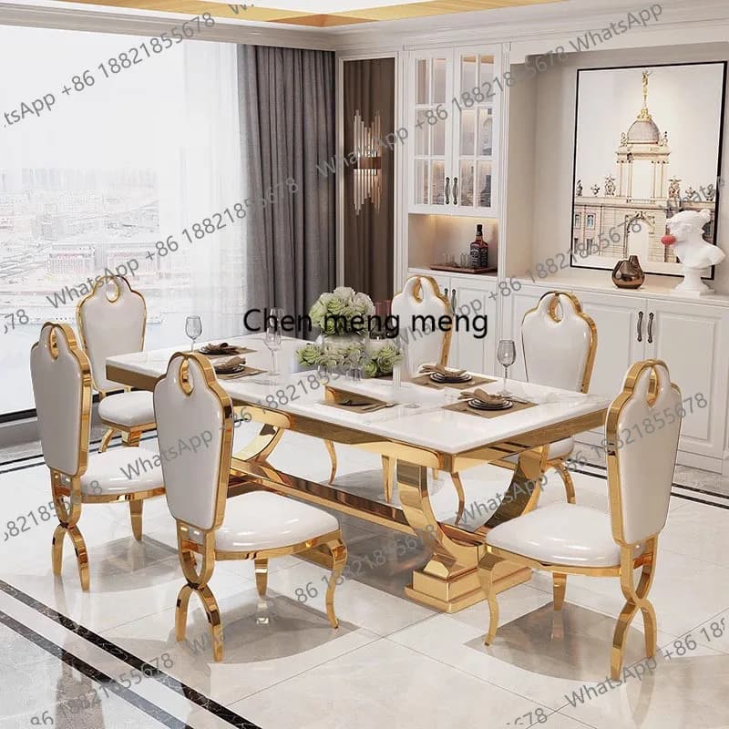 Restaurant Side Dining Table Mid Century Balcony Garden Designer Dining Table Poker Children Mesas De Comedor Salon Furniture