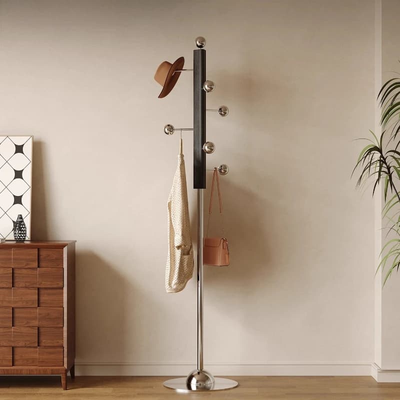 Garment Corner Shelf Coat Racks Nordic aesthetic Bedroom Portable Coat Racks Minimalist Cheap Porte Manteau Trendy Furniture