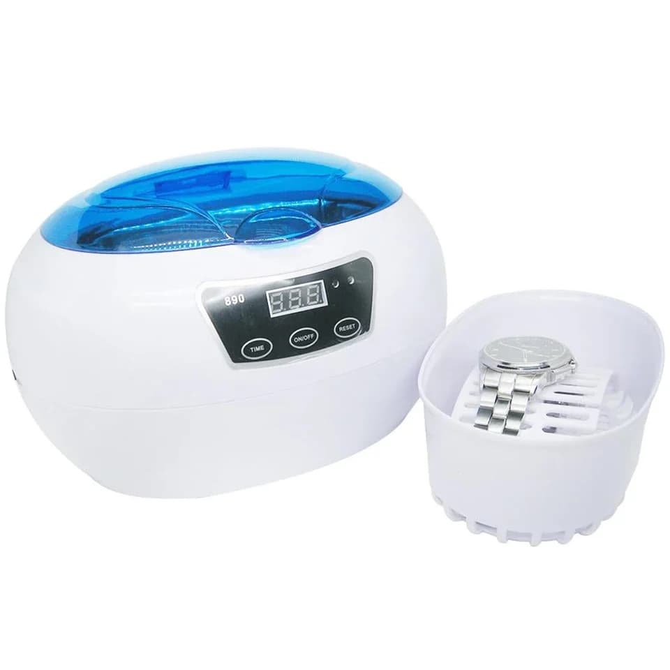 Salon Grade 600ML Nail Tool Cleaner With Timer Deep Cleaning Manicure Beauty Equipment