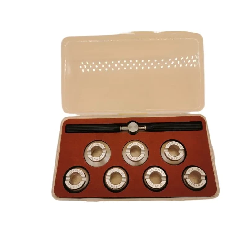 Watch repair tool 5539 watch opener, tooth pattern, stainless steel