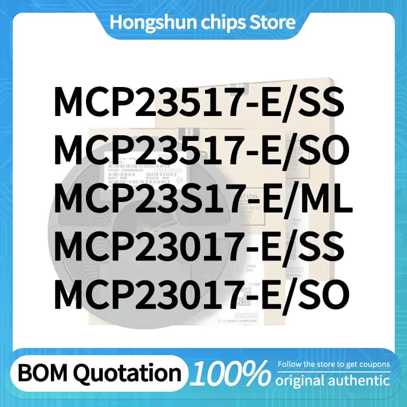 MCP23S17 MCP23017-E/SO SS ML Sturdy plastic shell