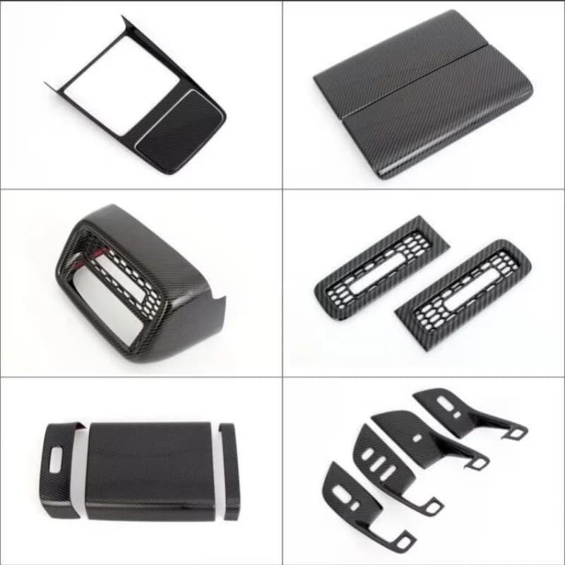 ABS Carbon Interior Trim LHD For Huawei Aito M6 2026-2027 Accessories  Car Central Console Gear Shift Panel Window Lift Switch