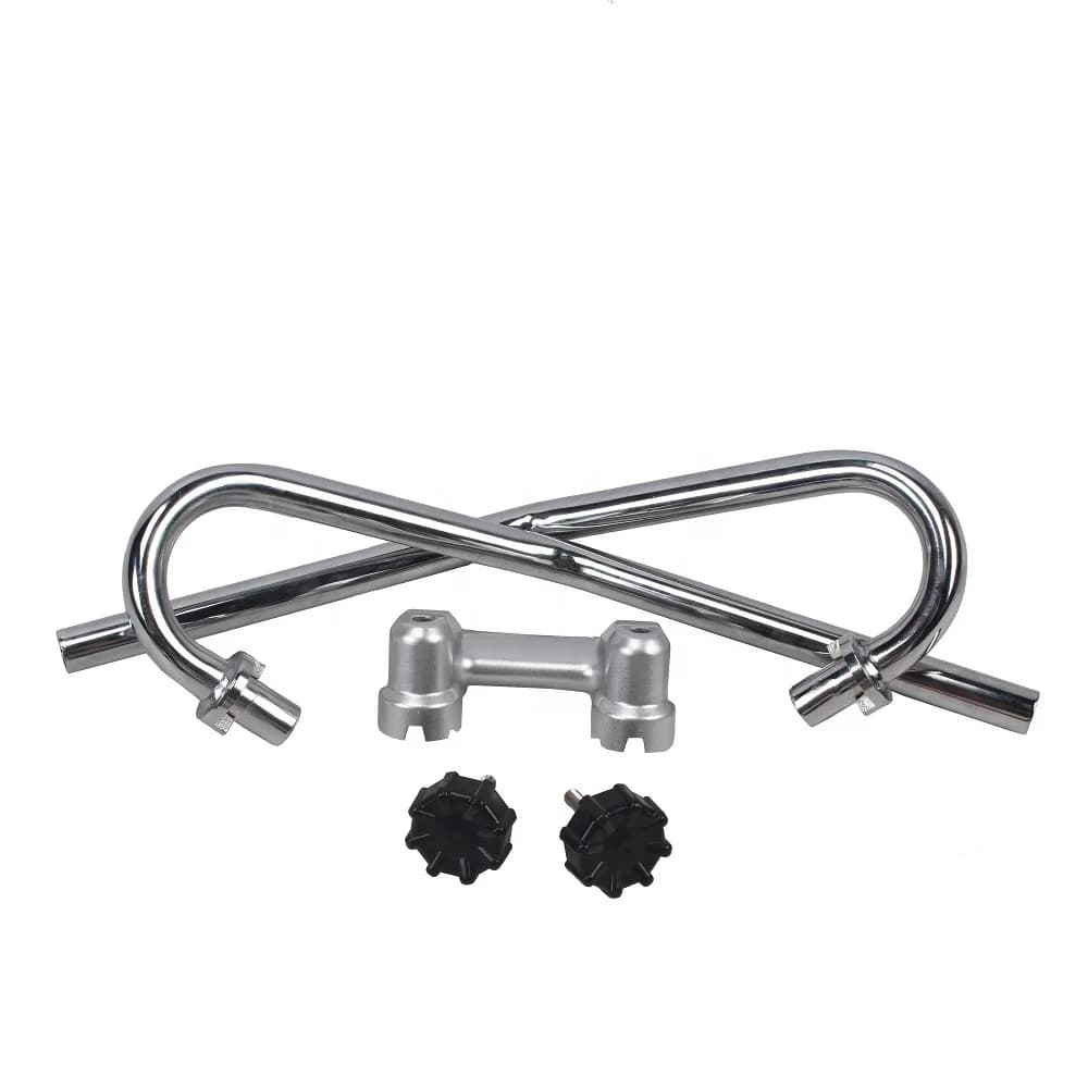 for Daxs Bicycle Handlebars with Bar Bracket Steel Motorcycle Handlebars
