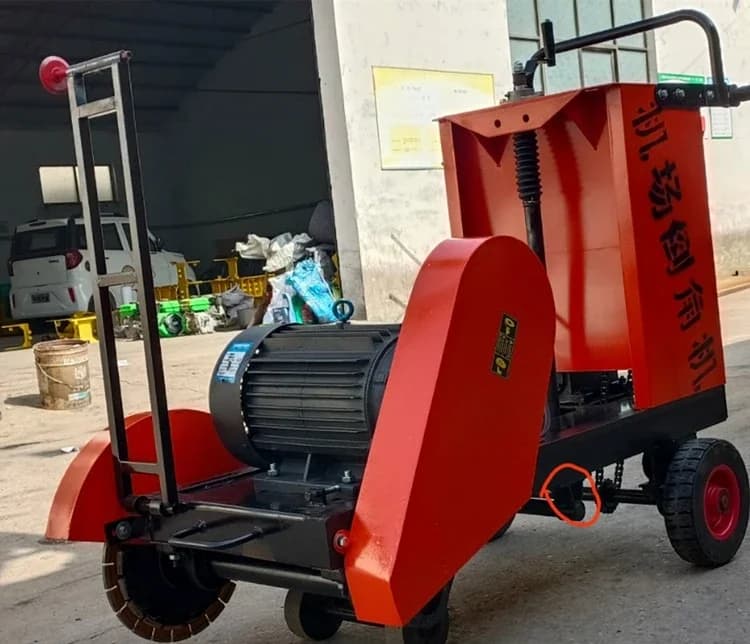 Supply walk-behind machine electric concrete pavement chamfering machine airport runway chamfering machine