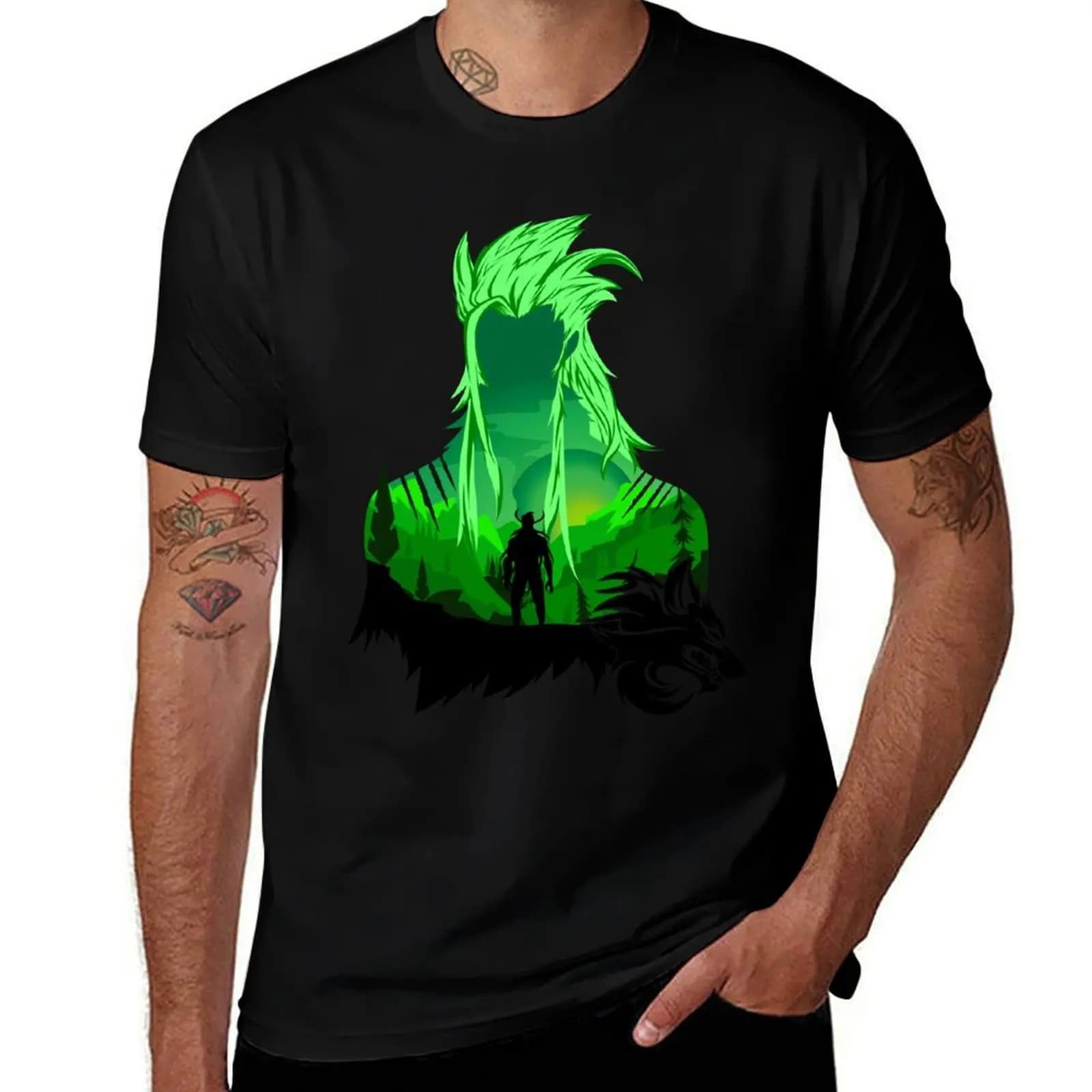 NOBLESSE MUZAKA LORD WEREWOLF T-Shirt Halloween Theme T-Shirt