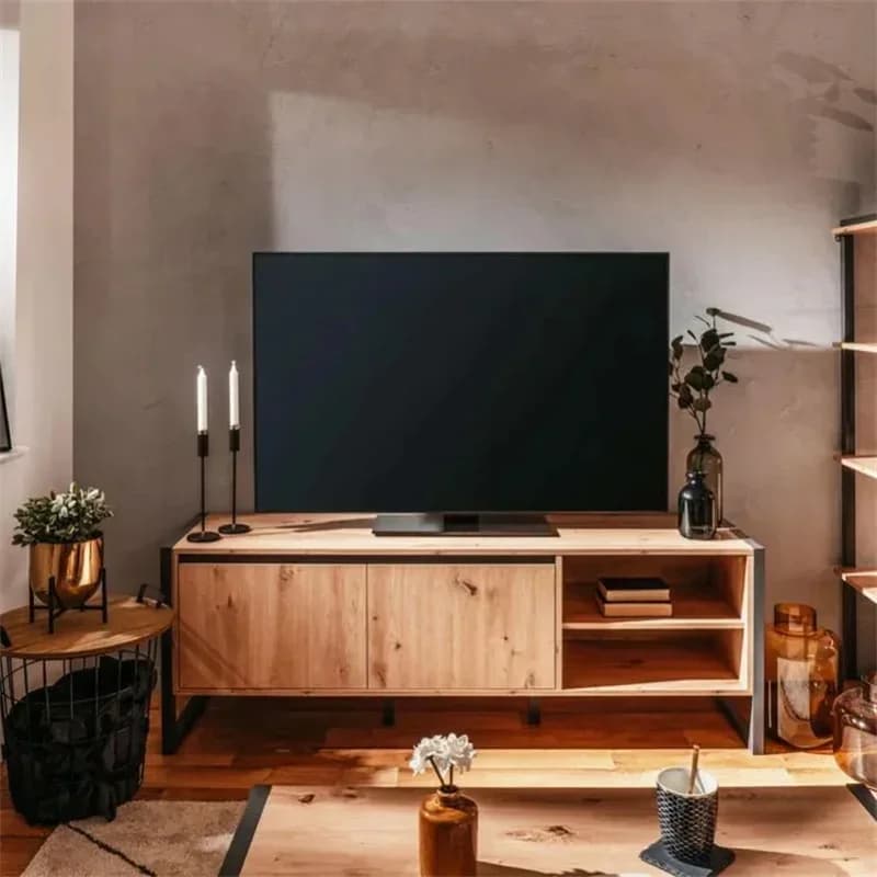 Z New Modern Design KTDS1220 Wooden TV Stand With Large Storage Space Muebles De Tv Q