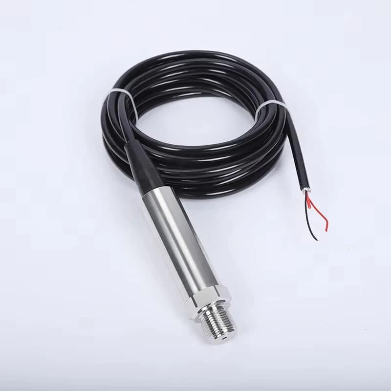 IP68 Submersible Stainless Steel Liquid Level Pressure Sensor Threaded Side Mount Underwater Level Transmitter