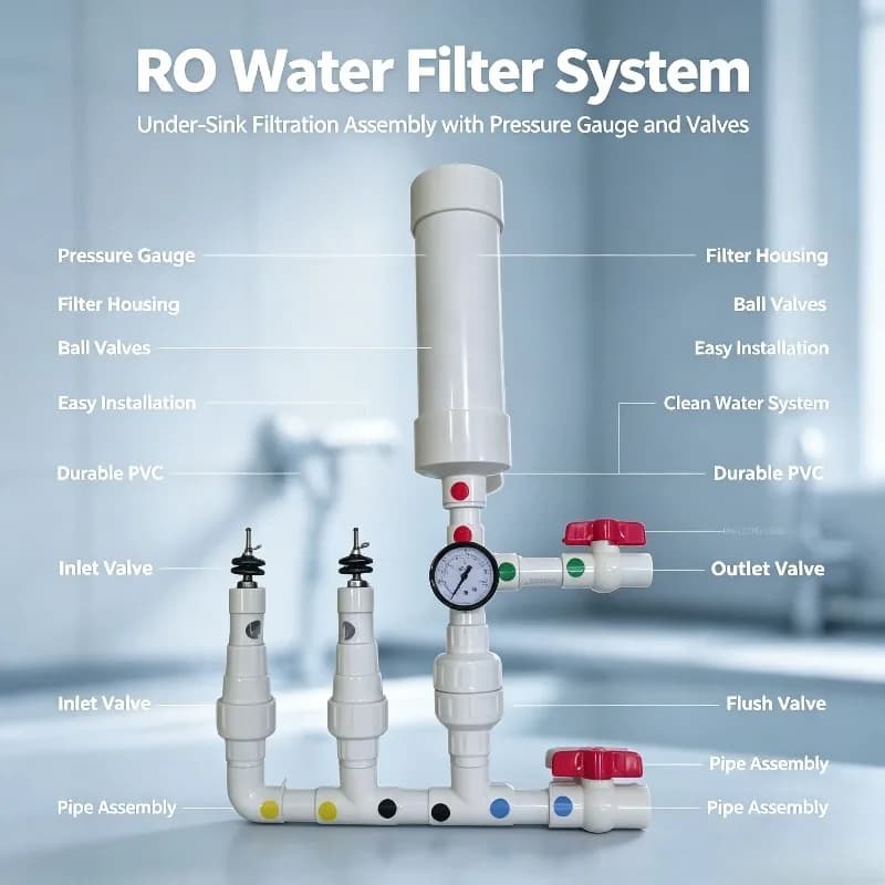 Fuel Free Electric Free PVC Water Hammer Pump Self Water Lifting Manual Irrigation Pump For Farm Field Water Delivery Equipment