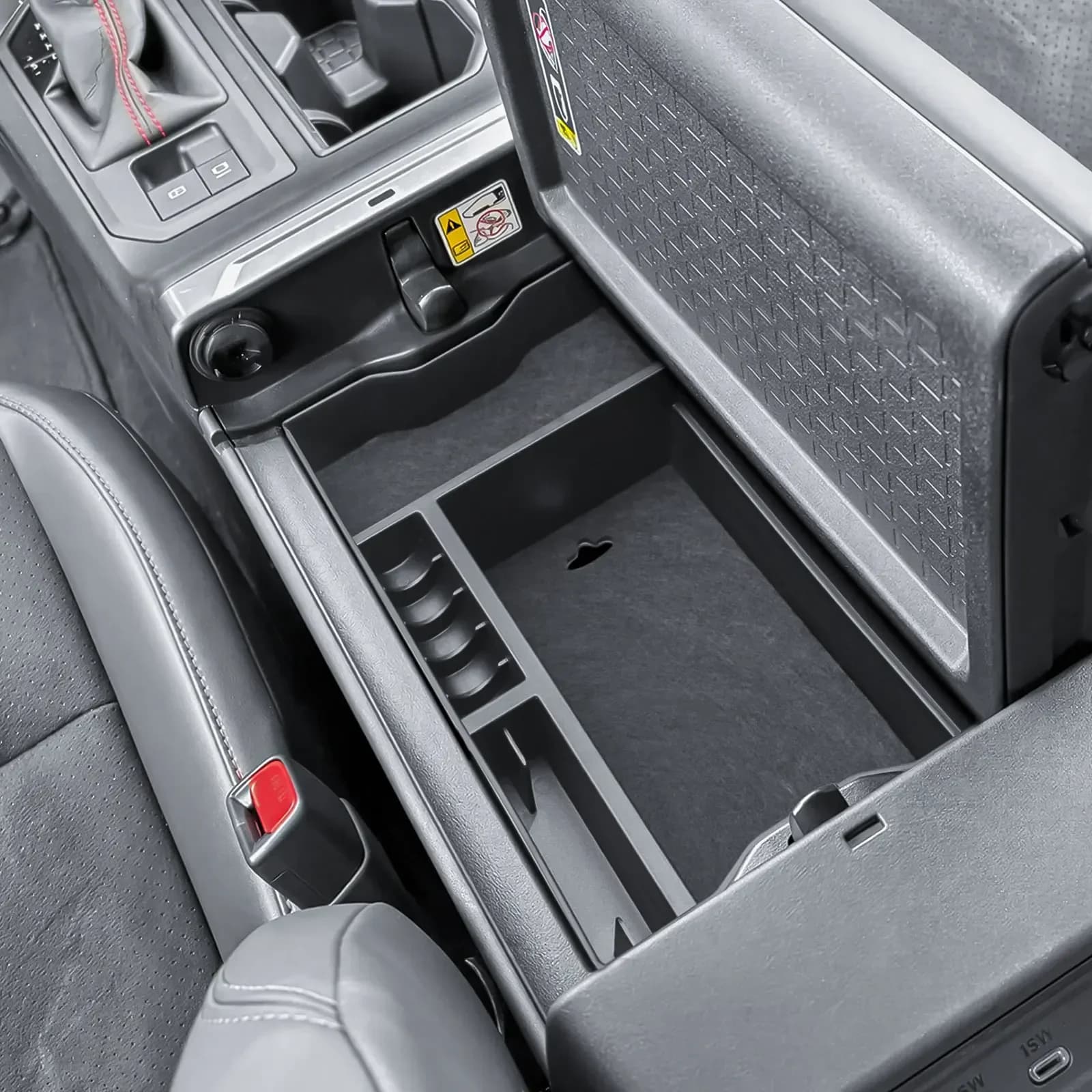 For Toyota RAV4 2026+ RAV 4 Silicone Cup Holder Central Armrest Storage Box Tray Interior Special Protective Car Accessories