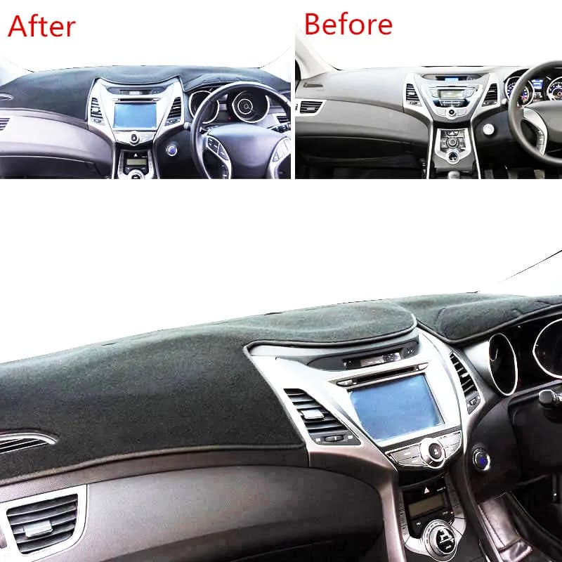 For Hyundai I30 2012 2013 2014 2015 2016 2017 Car Styling Dashboard Cover Mat Pad Anti-UV Dashmat Sun Shade Carpet Accessories