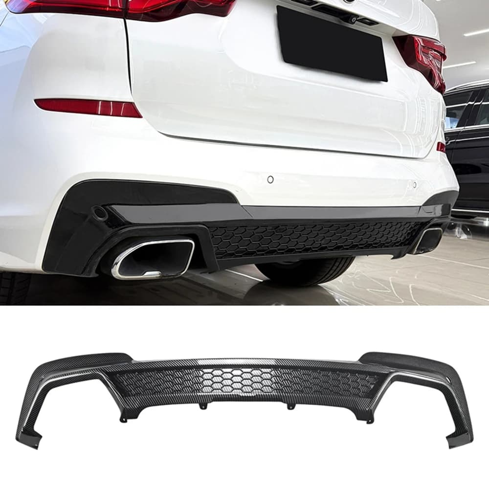 Car Rear Bumper Diffuser Lip for BMW X3 G01 M Sport 2018 2019 2020 2021 Tail Splitter Spoiler Plate Body Kits Exterior Tuning