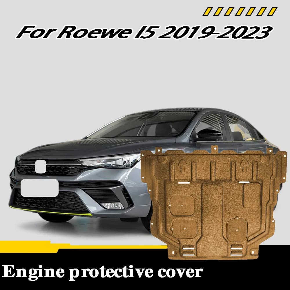 Under Engine Guard Plate For Roewe I5 2019-2023 1.5T 1.5L Mud Fender Cover Mudguard Protector Front Underbody Shield