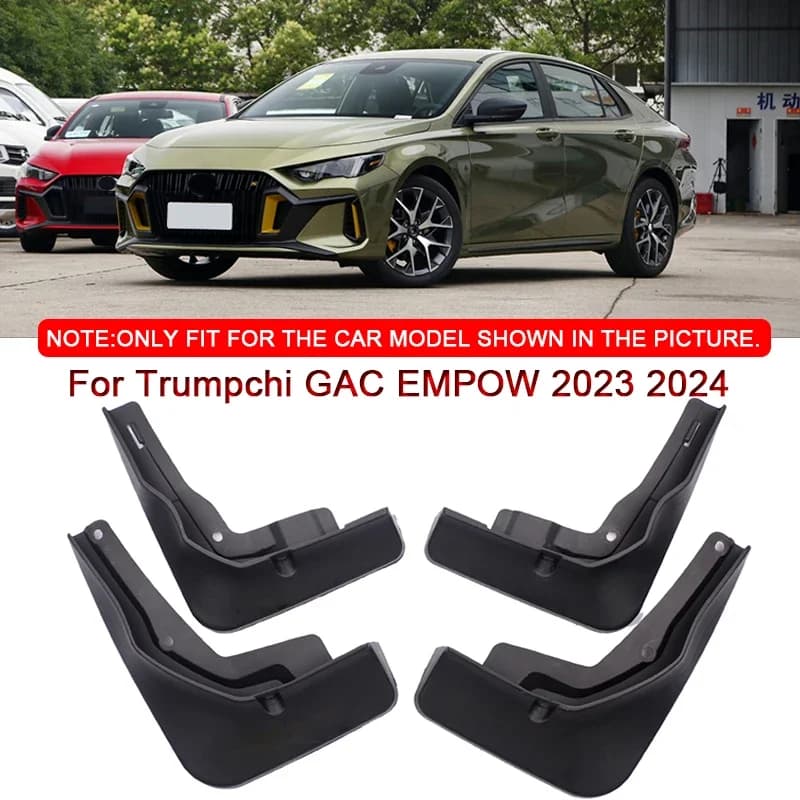 For Trumpchi GAC EMPOW 2023 2024 Car Styling ABS Car Mud Flaps Splash Guard Mudguards MudFlaps Front Rear Fender Auto Accessory
