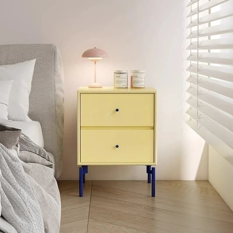 Bedroom Librero Bedside Table Librero Drawers Luxury Storage Organizer Nightstand Decor Wood Mesitas De Noche Home Furniture