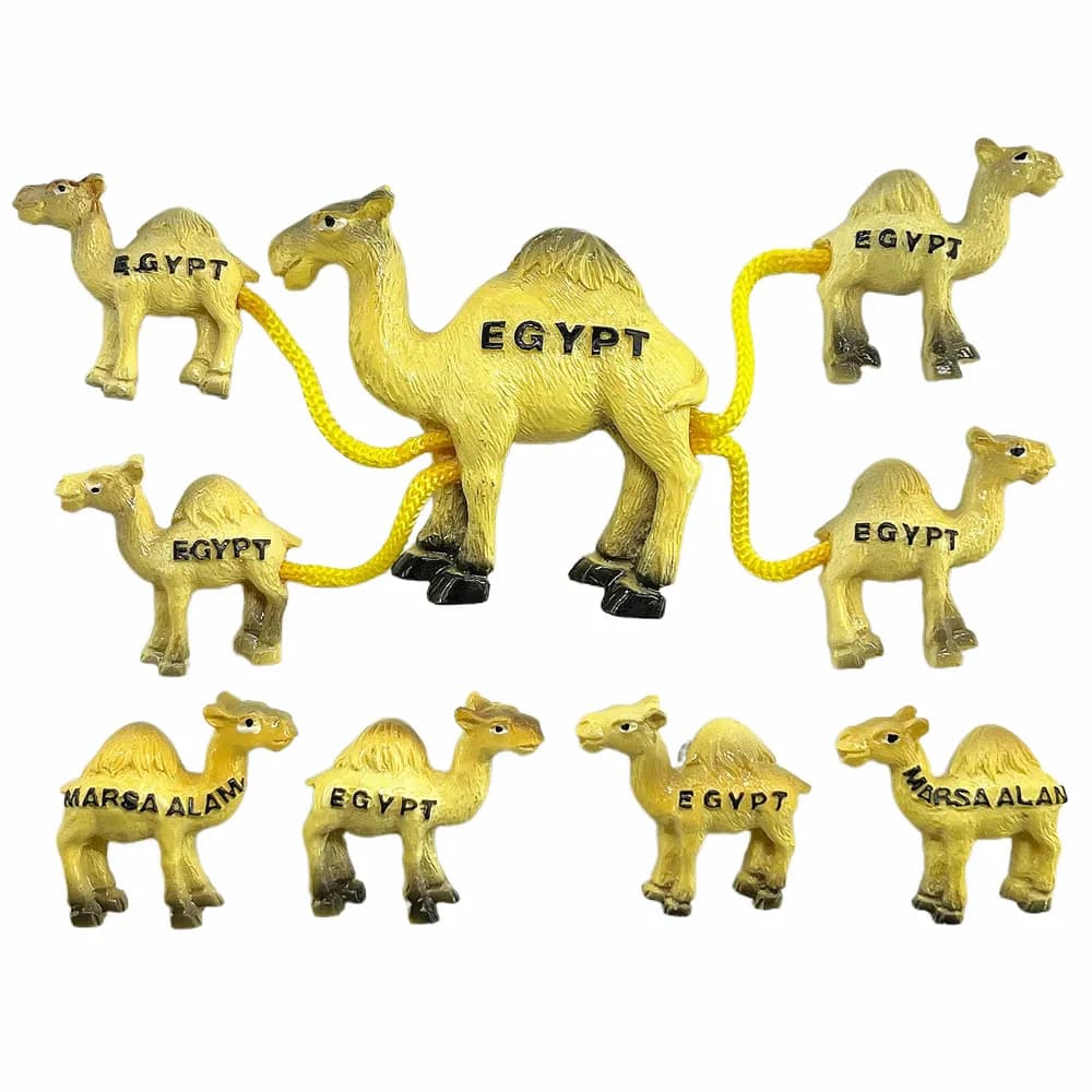 Egypt magnet, EGYPT Marsa Alam souvenir, 3D camel decor, resin fridge ornament, Egyptian desert gift, magnetic decor