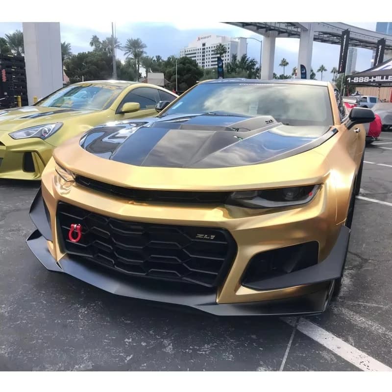 Runde Front Bumper Body Kit for Camaro 16-18, High-Quality PP Material, Perfect Fit