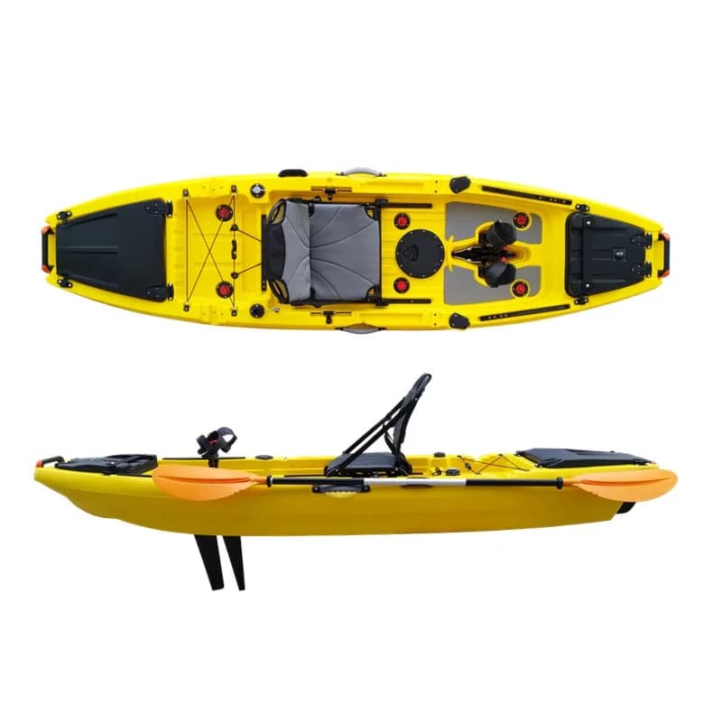 3 meters single penguin pedal type Luya fishing boat bicycle pedal type sea fishing plastic boat