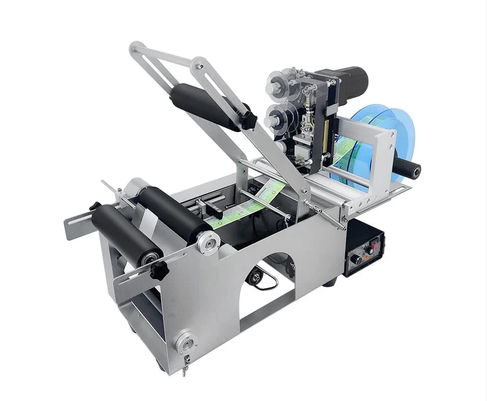 Wholesale Factory Price Digital Label Printing Machine 220V Semi-Automatic Bottle Sticker Packing Labeling Machine Engine Core