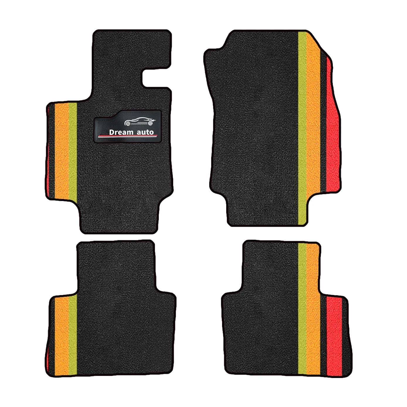 For Toyota rav4 2019–2025 XA50 Car-Specific Mats Floor Mats Waterproof Non-Slip Car Mats With Buttons Full Set Car Accessories