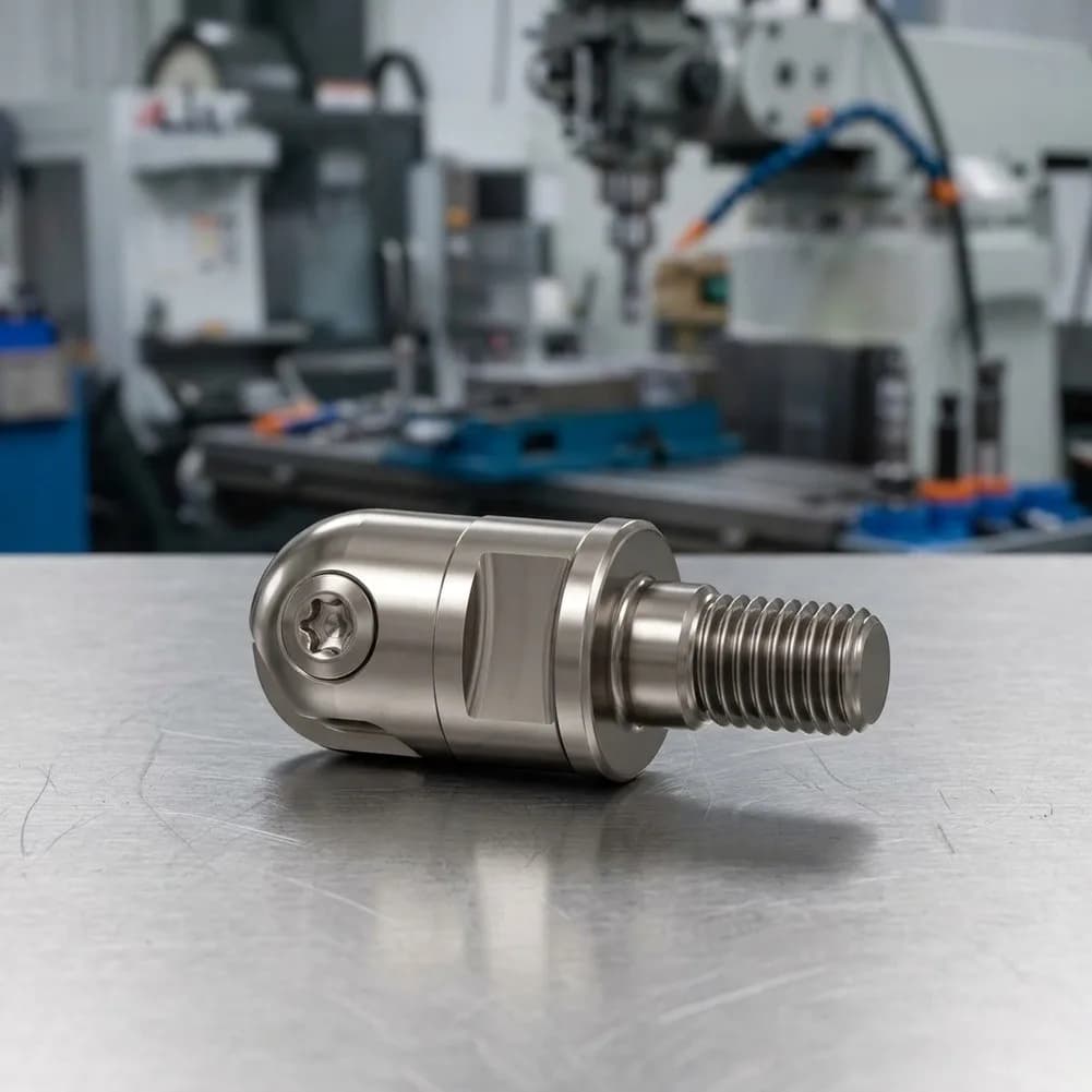 CNC Tool Holder RCF20 Leaf Configuration with Spherical Cutting Edge Designed for Precise Milling and Profiling