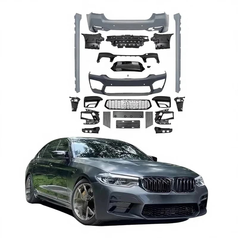 High Quality M5 Facelift Body Kit Bumpers For BMW G30 G38 525i 530i 540i 2018-2021 Upgrade Auto Parts
