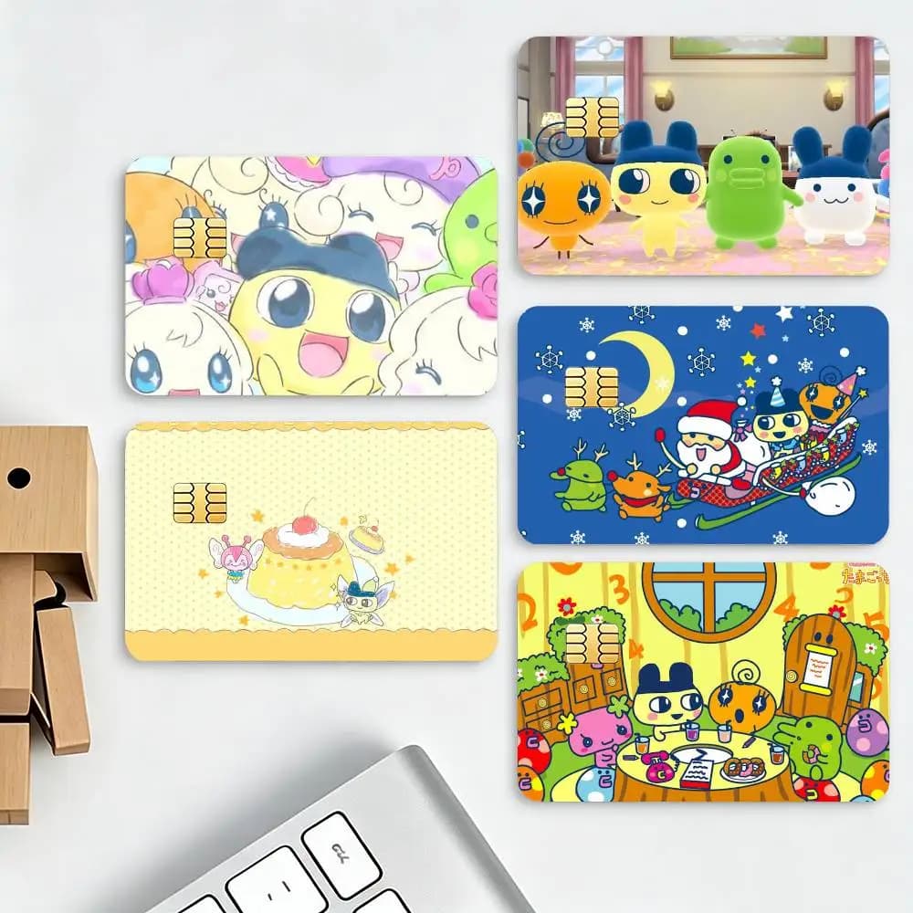 Fashion Brand Paul Frank HD Credit Card Stickers Game Card Decal Small Chip Waterproof Sticker Gift Decor