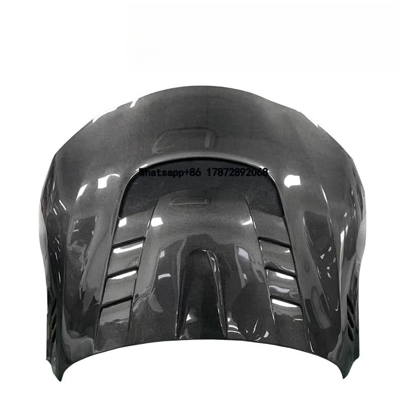 Perfect Fitment Carbon Fiber Vented Hood VRS Style for MK5 Supra A90 Conversion