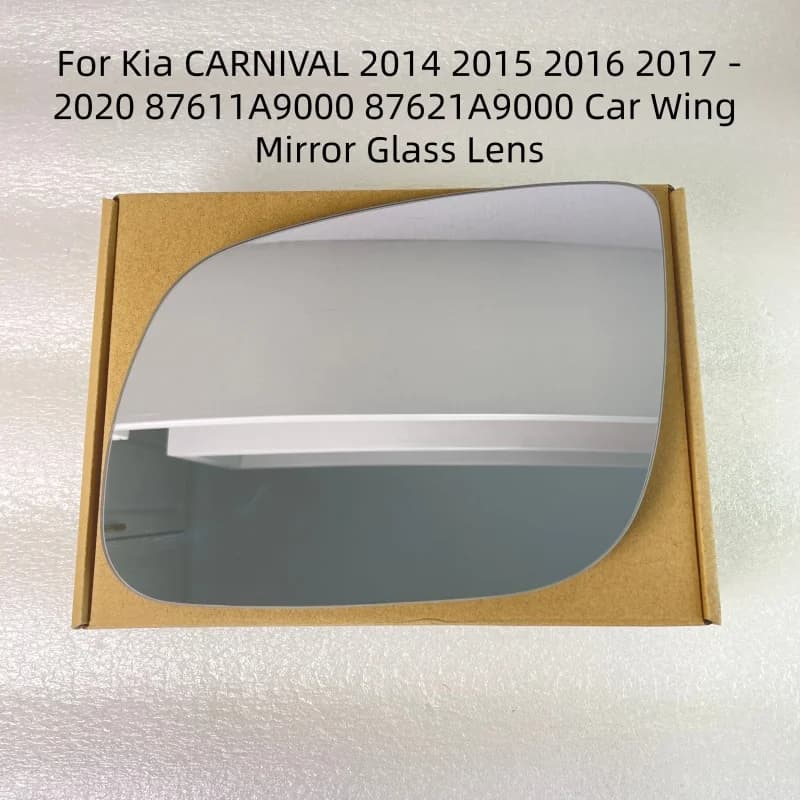 Rearview Mirror for Car With Heat For Kia CARNIVAL 2014 2015 2016 2017 -- 2020 87611A9000 87621A9000 Car Wing Mirror Glass Lens